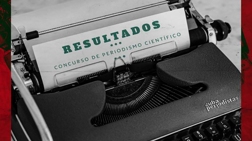 Imagen utilizada para la convocatoria al Premio de Periodismo Científico Gilberto Caballero en el 2020.