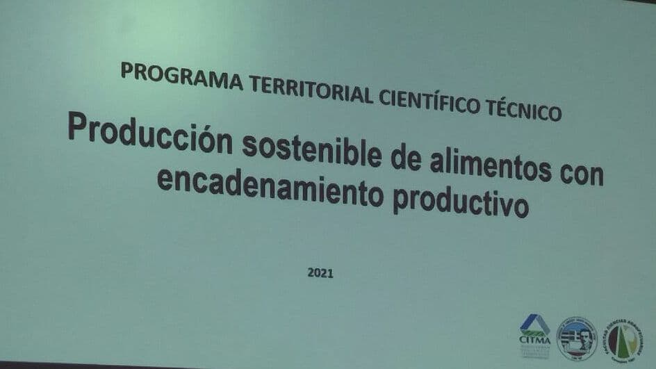 Inició acción de control por parte de la Subdelegación de CienciaPrograma Territorial de Producción Sostenible de Alimentos con encadenamiento productivo.