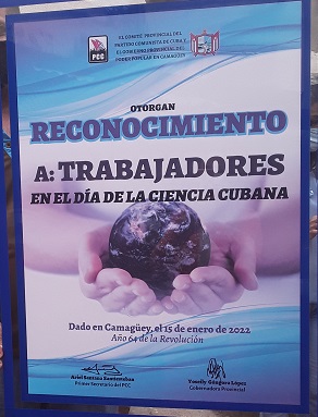 Acto Provincial por el Día de la #CienciaCubana
